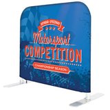 Custom Small EZ Barrier Outdoor Single-Sided Black Back Fabric