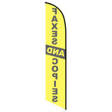15' Faxes And Copies Feather Flag personalized with logo