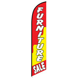 15' Furniture Sale Banner Flag custom printed with company logo