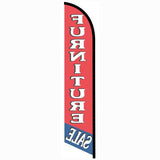 15' Furniture Sale Feather Flag printed in full color