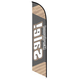 15' Hardwood Sale Banner Flag printed to your specs