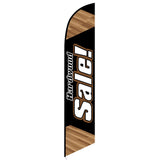 15' Hardwood Sale Banner Flag printed to your specs