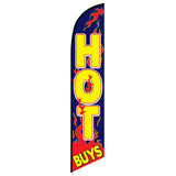 15' Hot Buys Feather Flag with personalized logo