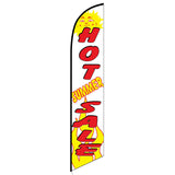 15' Hot Summer Sale Feather Flag with your custom branding