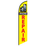 15' I-Phone Repair Feather Flag with your custom branding