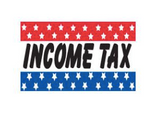 3×5 INCOME TAX Stock Flag