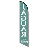 15' Jaguar Feather Flag with custom printed graphics