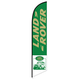 15' Land Rover Feather Flag customized with your graphics