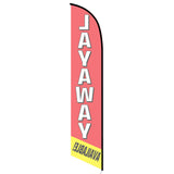 15' Layaway Available Feather Flag with your custom branding