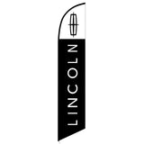15' Lincoln Feather Flag printed to your specs