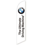 15' BMW The Ultimate Driving Machine Feather Flag with your custom brand