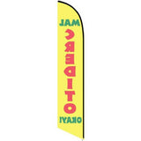 15' Mal Credito Okay Banner Flag customized with your graphics