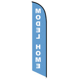 15' Model Home Feather Flag printed to your specs