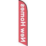 15' New Homes Feather Flag printed to your specs