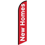 15' New Homes Feather Flag printed to your specs