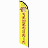 15' Panaderia Feather Flag with your custom branding