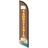 15' Paqueteria Feather Flag with your custom brand
