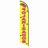 15' Polarizados Feather Flag printed to your specs