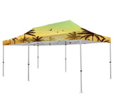 Custom Premium Aluminum (Silver)20' Event Tent Kit (Full-Bleed Dye Sublimation)