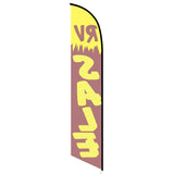 15' RV Sale Feather Flag printed in full color