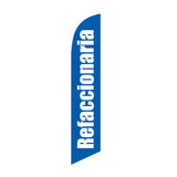 15' Refaccionaria Feather Flag printed in full color