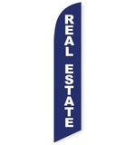15' Real Estate Feather Flag with your custom brand