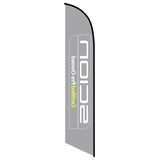 15' Scion CPO Feather Flag personalized with logo