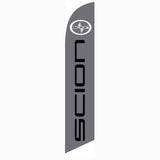 15' Scion Feather Flag customized with your graphics
