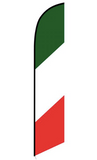 15' Italian Feather Flag with your custom branding