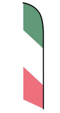 15' Italian Feather Flag with your custom branding