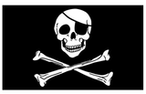 3x5 Skull Bones Pirate Stock Flag