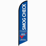 15' Smog Check Repair Flag with custom printed graphics