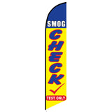 15' Smog Check Test Only Flag with your custom brand