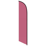15' Solid Burgundy Feather Banner Flag