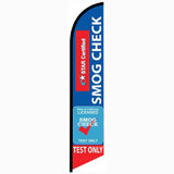 15' Star Certified Test Only Smog Station custom printed with company logo