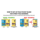 Custom Street Pole Banners