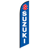 15' Suzuki Feather Flag printed to your specs