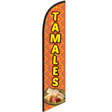 15' Tamales Feather Flag Banner with your custom branding