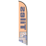 15' Tiles Sale Feather Flag printed to your specs