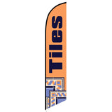 15' Tiles Sale Feather Flag printed to your specs
