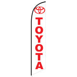15' Toyota Banner Flag with your custom branding