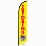15' Tutoring Feather Flag printed in full color