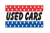 3×5 Used Cars Stars Stock Flag