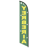 15' Yerberia Feather Flag printed in full color