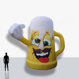 Custom 20 Foot Mascot Inflatable with company logo and colors