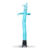 Custom 6 ft teal Inflatable Tube Air Dancer