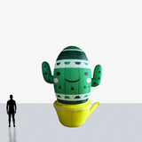 15 ft cactus inflatable mascot to your specs