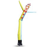 Custom 18 ft clown Inflatable Tube Air Dancer