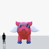12 ft custom inflatable pig mascot with your specs