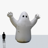 20 ft ghost inflatable mascot customized